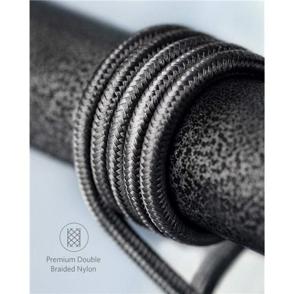 Anker USB C to USB C Cable, Type C 60W Fast Charging Cable (6FT, 2Pack) Black - Picture 6 of 7